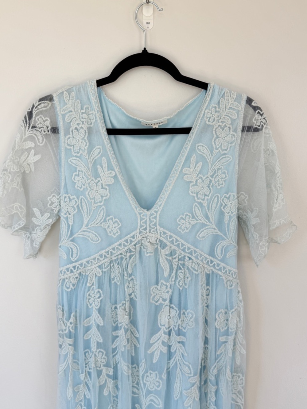 Light Blue Maxi Dress - Picture 7 of 8